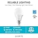 LUXRITE A19 LED Bulb 75W Equivalent, 1100 Lumens, 3000K Soft White, Dimmable Standard LED Light Bulbs 11W, Enclosed Fixture Rated, Energy Star, E26 Medium Base - Indoor and Outdoor (4 Pack)