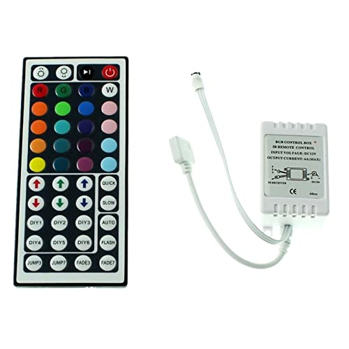 RGB LED IR Controller Wireless + 44Key Remote Control 72W 12V 6A