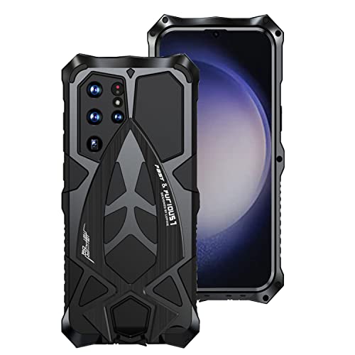 Coque de téléphone pour Galaxy S23 Ultra 5g en alliage militaire et finitions premium