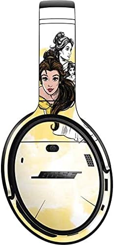 Skinit Decal Audio Skin Compatible with Bose QuietComfort 35 II Headphones - Officially Licensed Disney Princess Belle Sketch Design