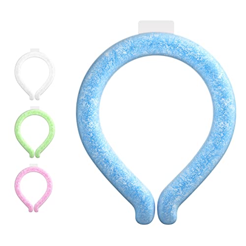 Shrykury ネッククーラー アイスネックリング クールネックリング 冷却グッズ 熱中症対策 28℃ 首掛け 首 冷却 自然凍結 冷感 首ひんやりグッズ 冷却チューブ 冷却タオル 繰り返し使用可能 暑さ対策 通勤 通学のサムネイル
