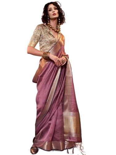 Image of SWORNOF Women's Patola silk saree for Patola festival Wedding silk with rich pallu Design sarees for women with blouse piece