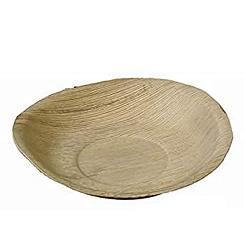 Piatti compostabili in Legno di Palma, Confezione