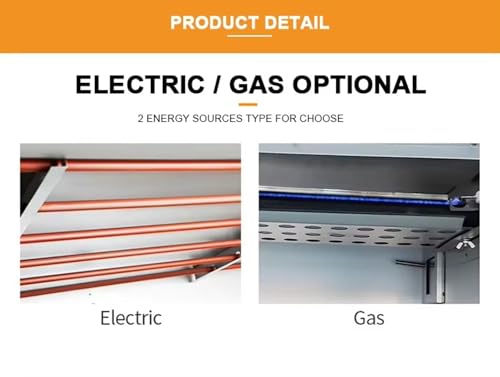 Commercial Combi Steam Oven Multiple Tray Electric/Gas Convection Baking Oven for Bread Pizza Meat Pastries Stainless Steel 304 Industrial Bakery Equipment for Restaurants Food Processing - Image 7