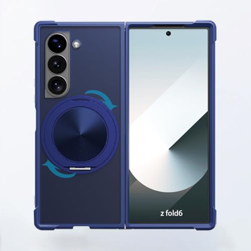 Kanyaku Samsung Galaxy ZFold6 �p �P�[�X�yMagsafe�Ή��E�X�^���h�t���z �}�O�l�b�g���� ���C�����X�[�d �ϏՌ� �}�b�g�� ������ �w��h�~ �A�W���X�^�u���X�^���h �A�C�t�H�� Zfold6 �P�[�X �s���N (SYZJ-Z