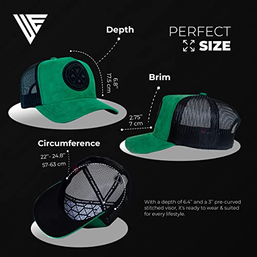 Image of Urban Effort Trucker Hat for Men - Mesh Back Baseball Cap, 5 Panel Snapback Hats for Men and Women