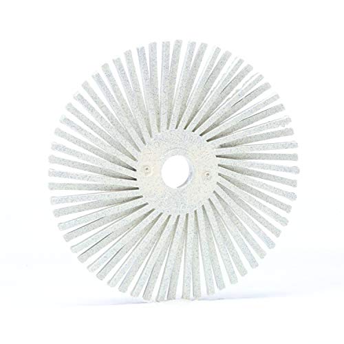 Scotch-Brite Radial Bristle Disc, 3 in x 3/8 in 120, 10 per carton