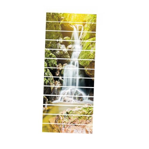 jojofuny Pegatinas Decorativas 3d Para Escaleras Decoración Pintado Autoadhesivo Para Cerámica Madera Vidrio Porcelana o Piedra Sin Dañar Superficie