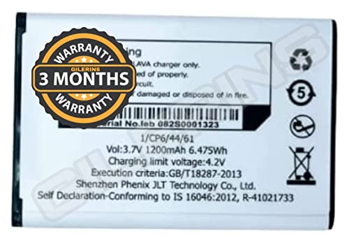 Image of THE BATTERY STORE Orignal Battery for Lava Spark i7, Spark i8, PC11623, LBI01200644003 Battery with 3 Month Warranty and High Capacity Battery Backup(for Lava Spark 18)