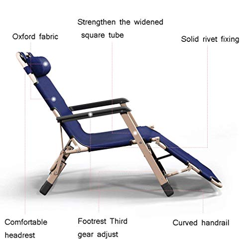 Chaises longues pliables transats compacts pour balcons étroits et petits jardins - 6