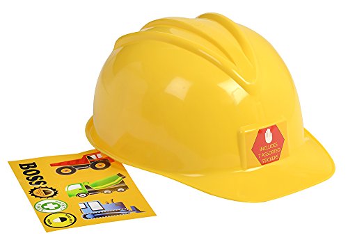 Aeromax Jr. Construction Helmet with Stickers