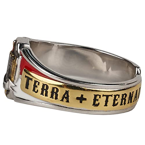 Starforged Warhammer 40K Space Marine Grey Knight Kaldor Draigo Oath ring Men's Gift3