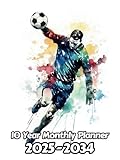 Photo Gallery watercolor soccer 10 year monthly planner 2024-2033: large 120 month calendar | gift for people who love football, sport lovers | for back to school, office, work | 8.5 x 11 inches | 241 pages | v5 Photo Gallery watercolor soccer 10 year monthly planner 2024-2033: large 120 month calendar | gift for people who love football, sport lovers | for back to school, office, work | 8.5 x 11 inches | 241 pages | v5