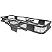 Titan Ramps Hitch Mounted Steel Cargo Carrier Basket 500 lb Capacity 2