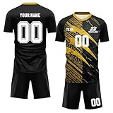 ⚽【Taglie per Tutta la Famiglia & Supporto Squadre】: Disponibile in una gamma completa di taglie per adulti, bambini, uomini e donne. Offriamo supporto per ordini all'ingrosso di squadre e assistenza nella progettazione di loghi personalizzati. Perfetto per creare look coordinati genitore-figlio o l'immagine unita della tua squadra!