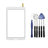 LSHtech Touch Screen Glass Digitizer for Samsung Galaxy Tab 4 8.0 SM-T330 WIFI version(white)