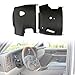 omoZone Upper & Lower Steering Column Trim Cover Kit Compatible with 2003-2007 Chevy Silverado Suburban Tahoe GMC Sierra Yukon Replaces 26089140