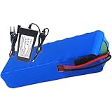 Safe Electric Bike Battery: This advanced battery features a Battery Management System (BMS) designed to prevent overcharging, overdischarging, and overcurrent. With its built-in BMS, you can enjoy a reliable and secure experience, ensuring optimal p...