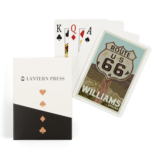 Cartas Williams Arizona Route 66, baraja póker 52 cartas