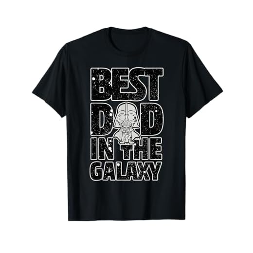 Star Wars Best Dad in the Galaxy Darth Vader T-Shirt
