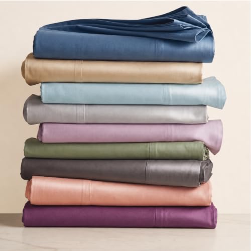Image of Mush 100% Bamboo King Size Bedsheet with 2 Pillow Covers | 100x108 in | 300 TC Bedsheet for Double Bed King Size | Ultra Soft, Natural Breathable & Cooling Double Bed Luxury Sheets (Dusty Peach)