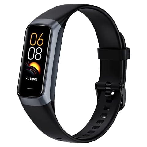 MORELOCO Fitness Tracker with AMOLED Screen Cover