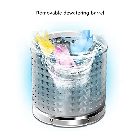 Lavatrice portatile e centrifuga – Lavatrice compatta 2 in 1 per campeggio, dormitori, appartamenti, sale universitarie, capacità 2 kg per vestiti per bambini e altro ancora