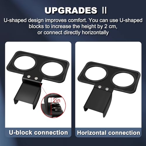 Portavasos para Chevy/GMC C/K 73-87/91 Ajustable con 2 Vasos miniatura 4