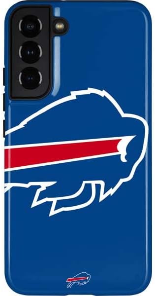 Skinit Pro Phone Case Compatible with Galaxy S22 Plus - Officially Licensed NFL Buffalo Bills Team Jersey Design