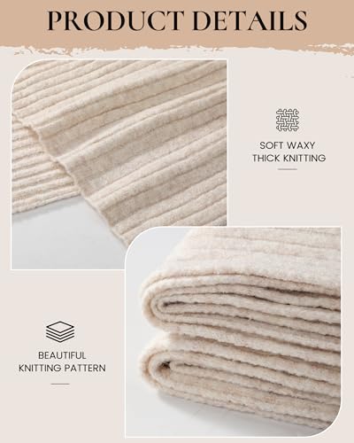 DOFOWORK Scarf for Women - Knit Winter Scarf3