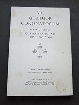 Hardcover ARS QUATUOR CORONATORUM VOL.93-1980 Book