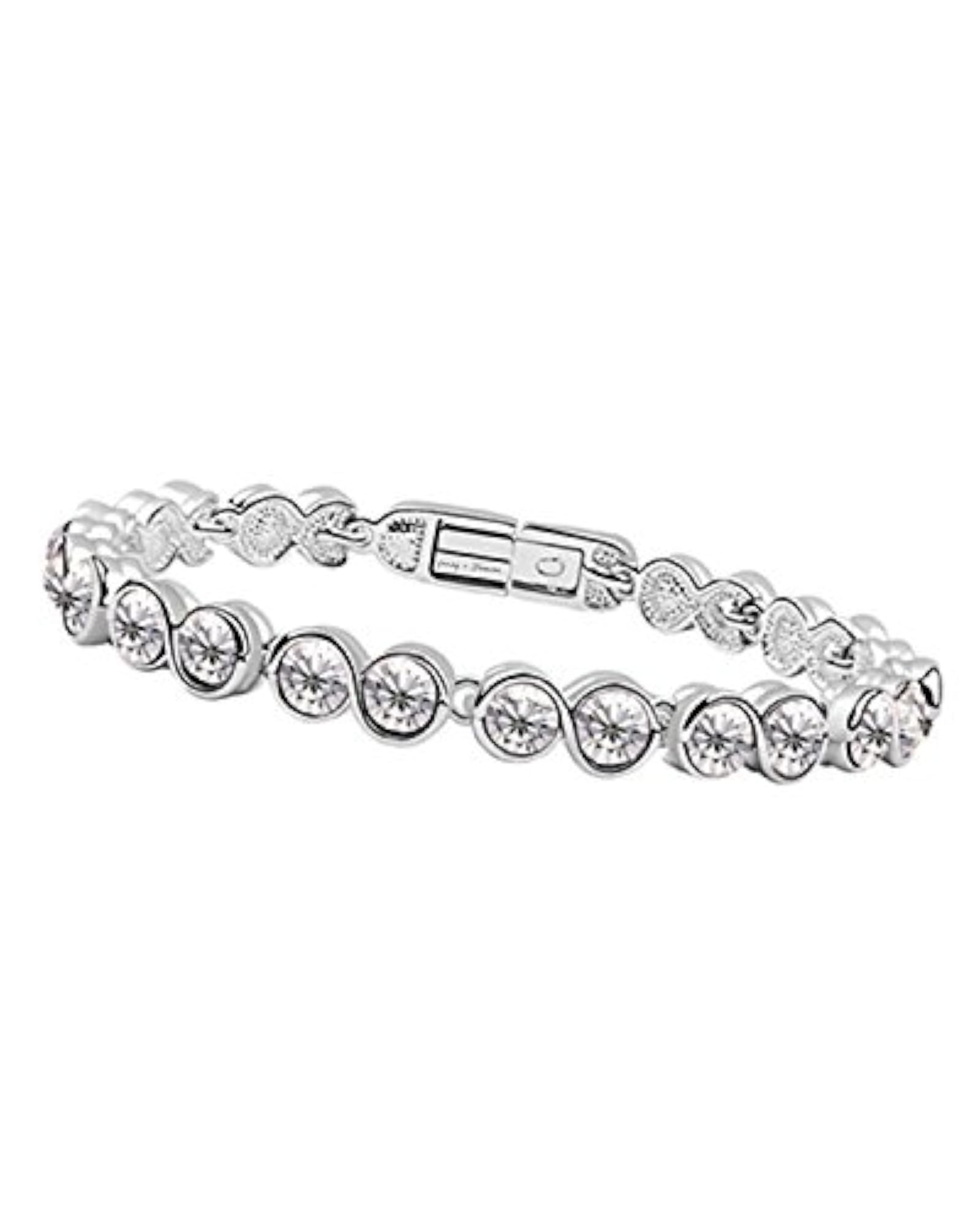 Sterling Silver Allure Royal Blue Sparkling Affinity Rakhi Gift