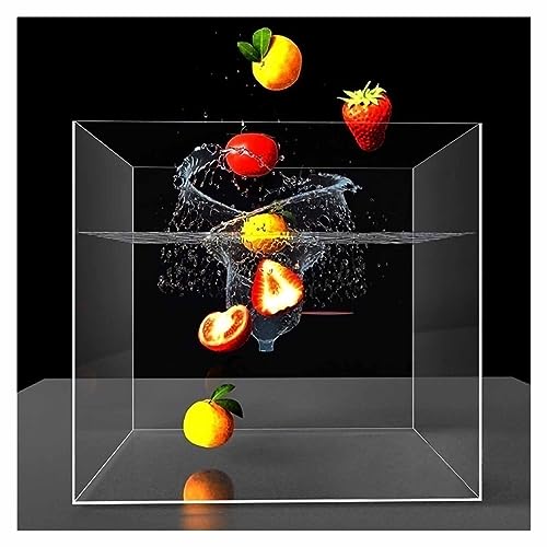 Réservoir d'eau profond en acrylique pour éliminer les reflets lors des shootings cosmétiques