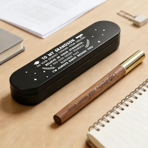 Set de Bolígrafo de Madera Grabado para Graduación miniatura 4