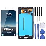 Pantalla LCD y digitalizador Asamblea completa (OLED de materiales) para Galaxy C8, C710F / DS, C7100 (Negro)