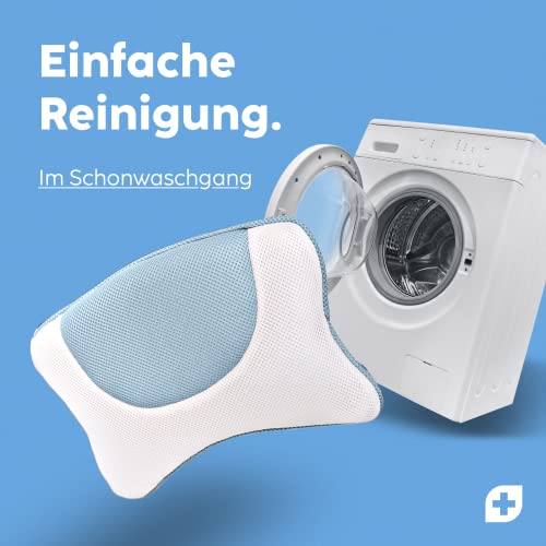Badewannenkissen Vesta+ M Blau für Nackenunterstützung