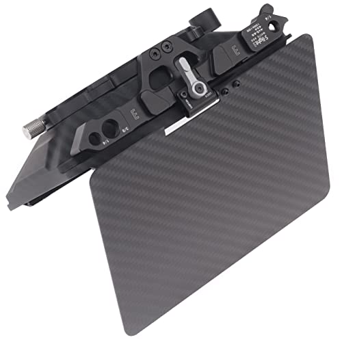 Mini Matte Box 15mm léger avec bagues interchangeables pour optiques vidéo