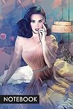  Notebook: Katy Perry Singer Teenage Dream Blank Lined Journal 6 x 9 inches 150 Pages Birthday Tracker