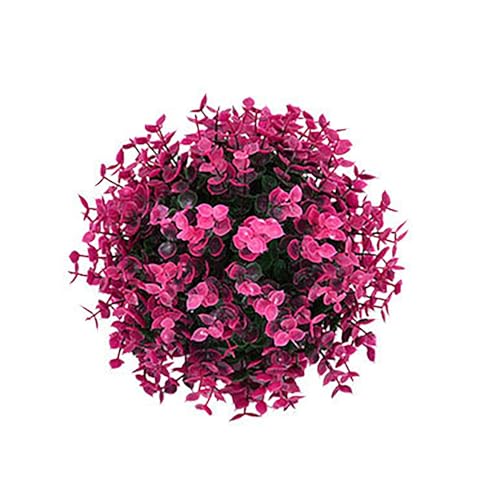 TTOUDRY Boule d'herbe Artificielle Boule Topiaire De Plante Artificielle Boules Décoratives en Faux Buis pour Cour, Balcon, Jardin, Mariage Et Décoration De...