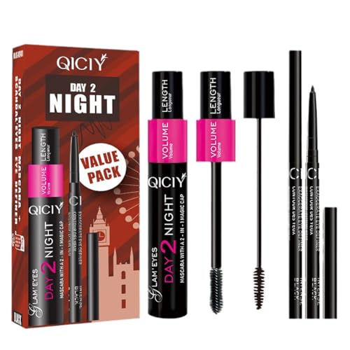 Kit Mascara y Delineador para Ojos Waterproof miniatura 1