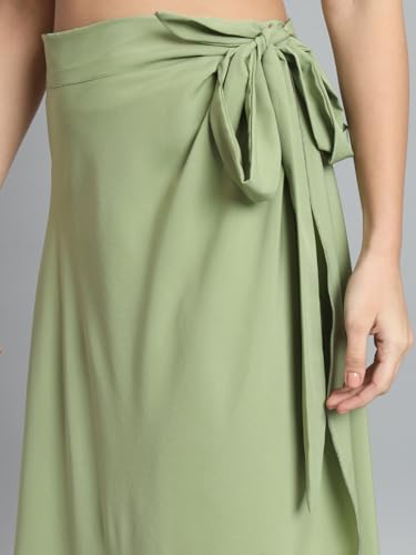 Image of Women's Long Wrap Around Maxi Skirt | Women Wear Long Skirt