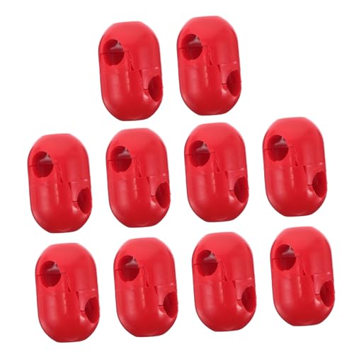 ifundom 10pcs Climbing Cargo Net Buckles Rope Ladder Climbing Net Connectors Kids Outdoor Play Equipment Accessories