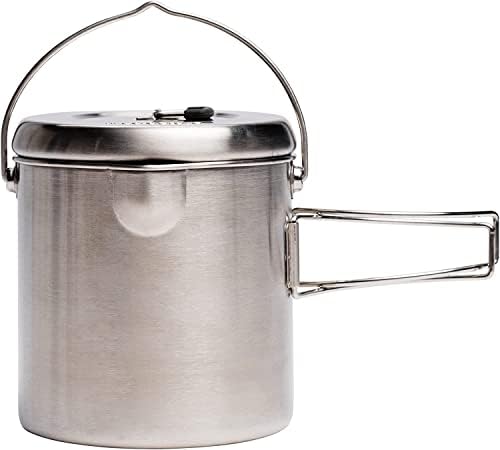 Solo Stove Pot | Incl. Nylon Sack, Lightweight Stainless Steel Backpacking Cookware