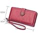 Civilizek/Beyonddraw Women's Fashion Zipper Wallet, Large Capacity Long Purse With Multiple Card Slots, Elegant Design (Color-G)