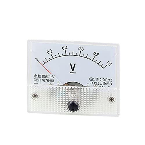 85C1 DC 0-1.0V �����`�A�i���O�{���g�p�l�����[�^�[�Q�[�W (85C1 DC 0-1 0 V Rechteck �A�i���O�{���g�p�l�����[�^�[�Q�[�W�d���g�����X