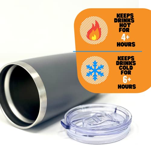 Brooke & Jess Designs Uncle Gift Tumbler - Large Travel Cup - Funny Gifts For Uncles #TOP4