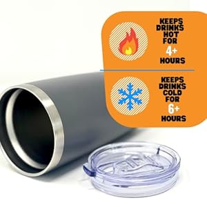 Stainless Steel Vacuum Insulated Tumbler for Uncles–Large Travel Coffee Cup–Funny Uncle Gifts–Durable Double Wall Travel Mug for Hot Cold Drinks