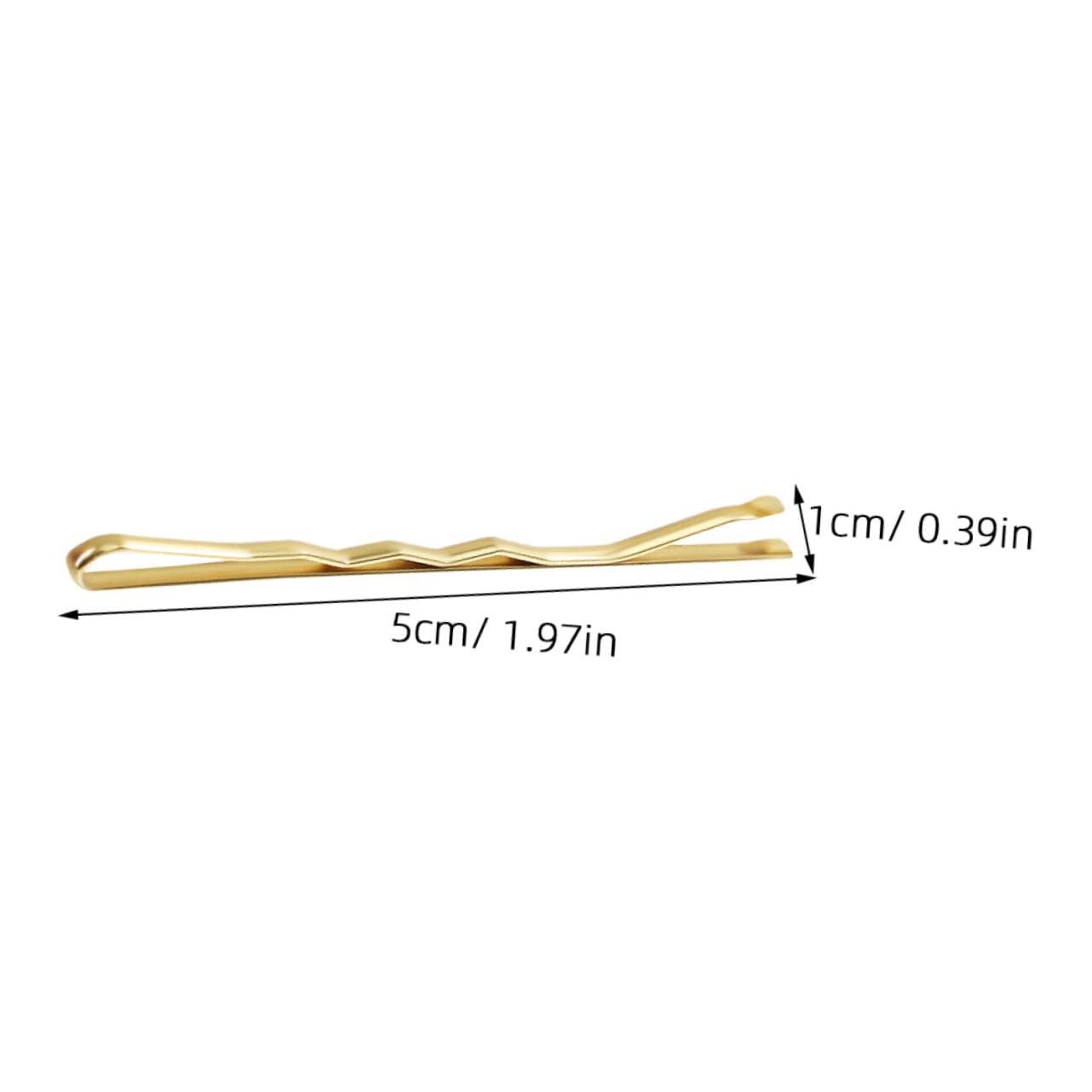 CALLARON 900stücke Haarnadeln mit Wellenmuster Dekorative Haarnadeln für Damen und Mädchen Haarschmuck für Hochsteckfrisuren Rutschfeste Haaraccessoires mit Aufbewahrungsbox
