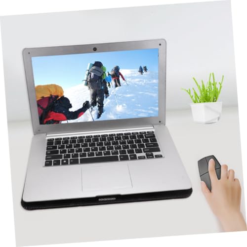 Gatuida base para laptop ajustable 6 pulgadas con ventilador miniatura 4