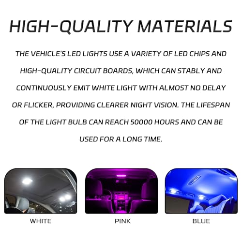 Kit de 20 Bombillas LED para Auto T10 194 DE3175 578 miniatura 5